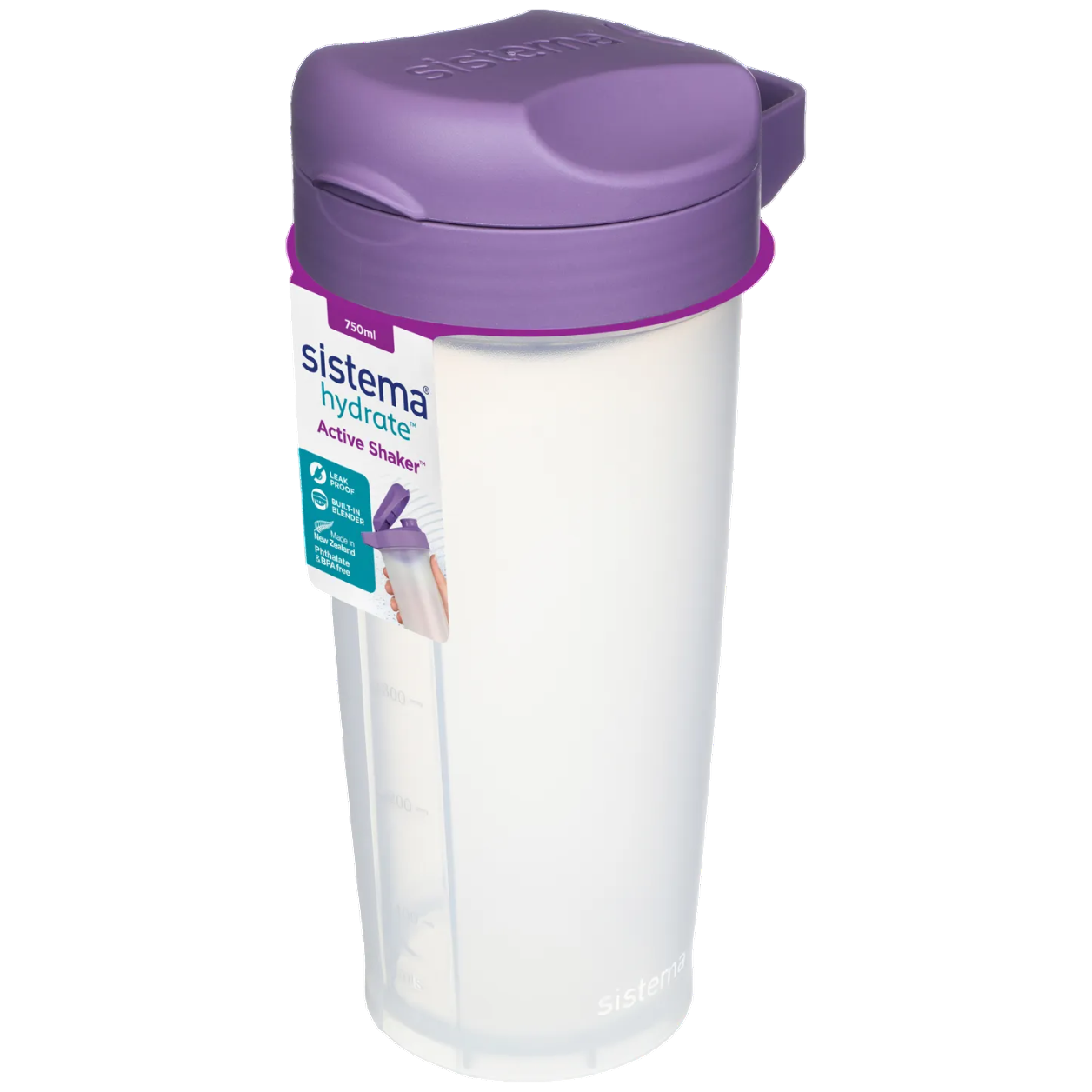 Šejkr Sistema Hydrate Shaker 750 ml Barva: fialová