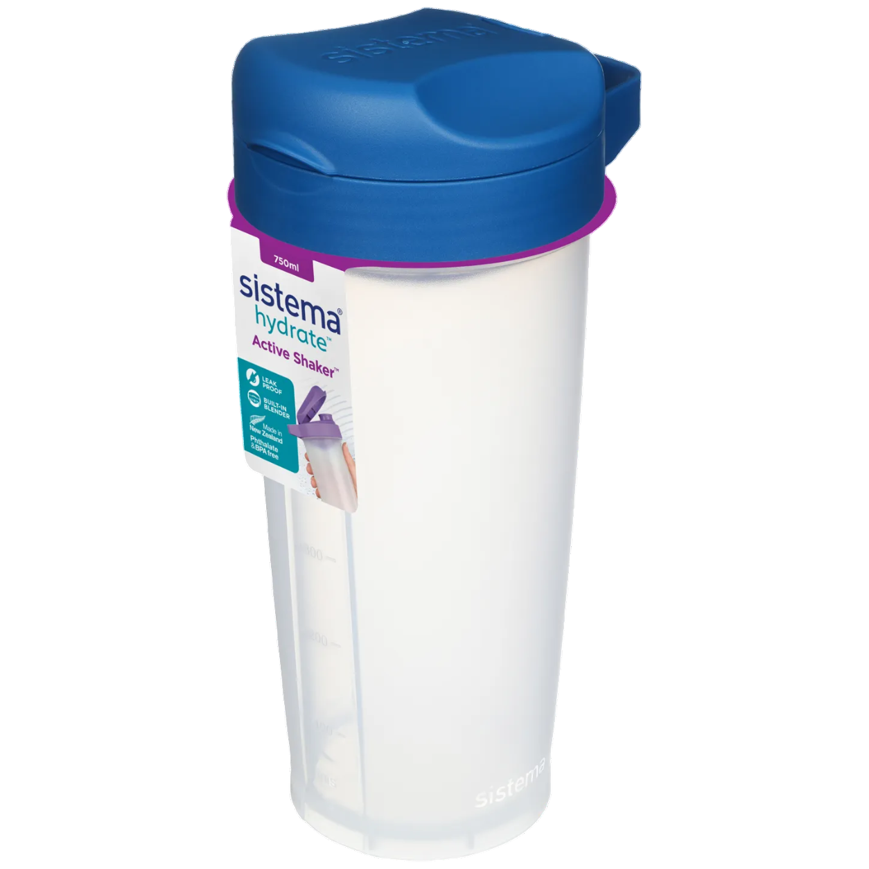 Šejkr Sistema Hydrate Shaker 750 ml Barva: modrá